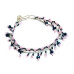 Silver/Light-Pink/Navy