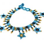 Light-Blue/Gold/Black