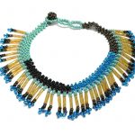 Turquoise/Gold/Blue