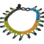 Lime-Green/Turquoise/Gold