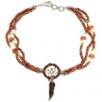 Brown/White/Gold