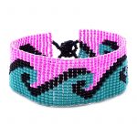 Pink/Turquoise/Black