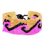 Gold/Pink/Black
