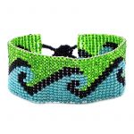 Lime-Green/Turquoise/Black