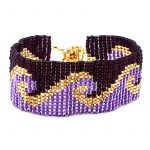 Burgundy/Purple/Gold