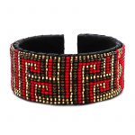 Tribal-Cube/Red/Gold/Brown