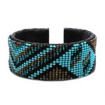 Tribal-Triangle/Turquoise/Teal/Brown