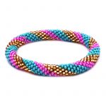 Turquoise/Pink/Gold