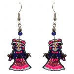 Asian-Geisha/Blue/Pink
