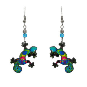 Gecko Lizard Earrings