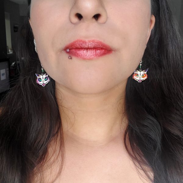 Mia Jewel Shop: Tabby Cat Earrings