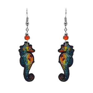 Artistic Seahorse Earrings