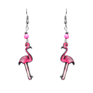 Pink Flamingo Earrings