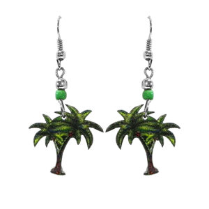 Palm Tree Earrings