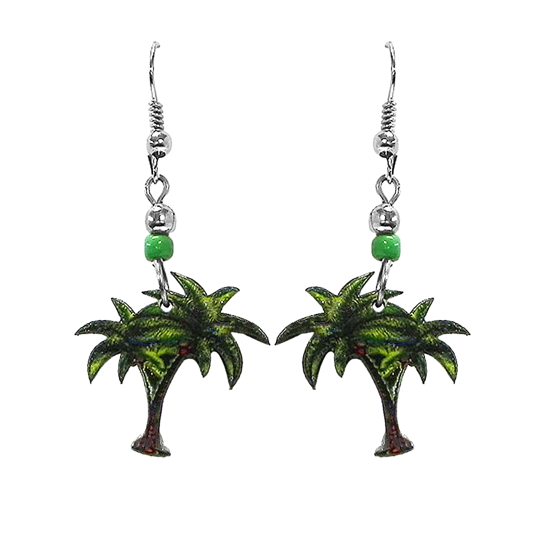 Palm Tree Earrings
