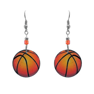 basketball earrings