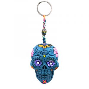 Sugar Skull Keychain