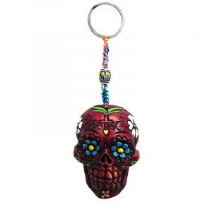 Sugar Skull Keychain