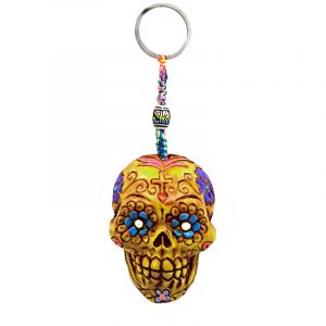 Sugar Skull Keychain