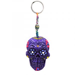 Sugar Skull Keychain