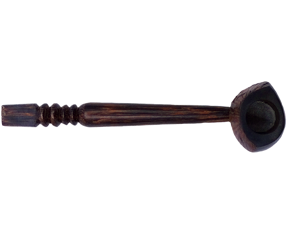 Large Tagua Nut Smoking Pipe