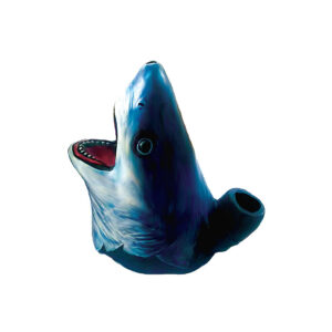 Shark Head Smoking Hand Pipe