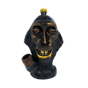 Selfie Monkey Smoking Hand Pipe