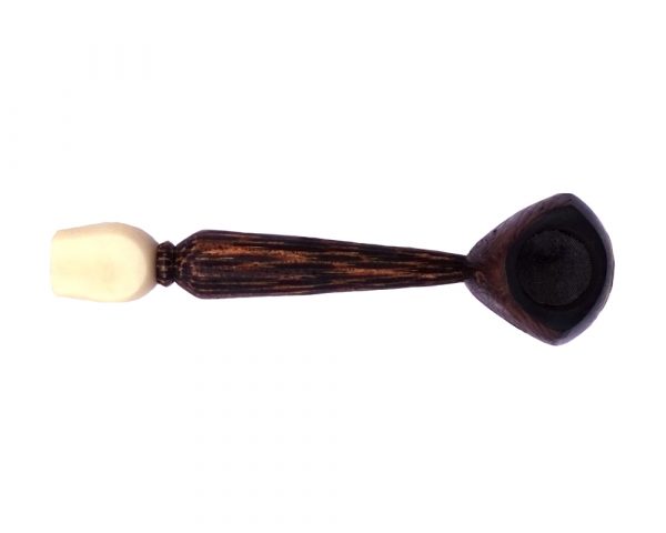 Medium Tagua Nut Smoking Pipe