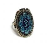 Mandala-Flower/Blue