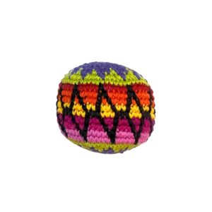Multicolored Crochet Hacky Ball