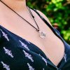 PN-011003009000-5 Mia Jewel Shop: Dragon Claw Stone Ball Necklace