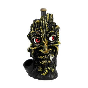 "Stoned" Tree Face Smoking Hand Pipe