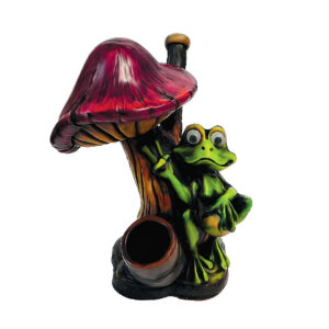 Mushroom Frog Smoking Hand Pipe