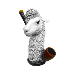 Llama Smoking Hand Pipe