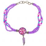 Lavender/Hot-Pink/Turquoise