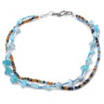 Light-Blue/Gold/Charcoal