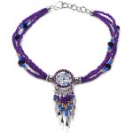 Dark-Purple/Gold/Turquoise