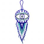 Blue/White/Turquoise