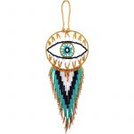 Gold/White/Turquoise