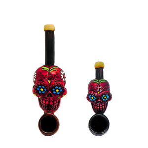 Sugar Skull Mini Smoking Pipe