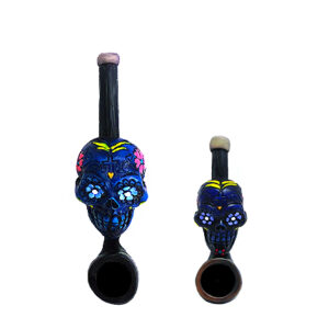 Sugar Skull Mini Smoking Pipe