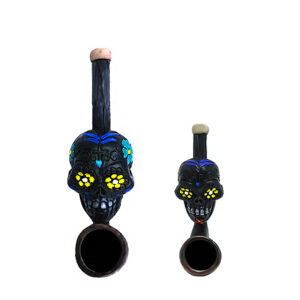 Sugar Skull Mini Smoking Pipe