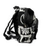 BP-020600090009 (2) Small Hippie Backpack - Black/White