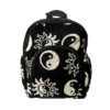 BP-020601090009 Small Yin Yang Backpack - Black/White