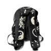 BP-020601090009 (3) Small Yin Yang Backpack - Black/White