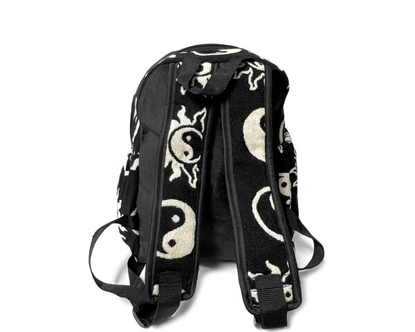 Small Yin Yang Backpack - Black/White