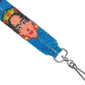 Frida Seed Bead Lanyard - Turquoise
