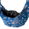 Large Evil Eye Hobo Purse - Blue/Hamsa