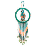 Teal/Turquoise/Peach
