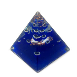 Evil Eye Orgonite Pyramid - Hamsa Hand